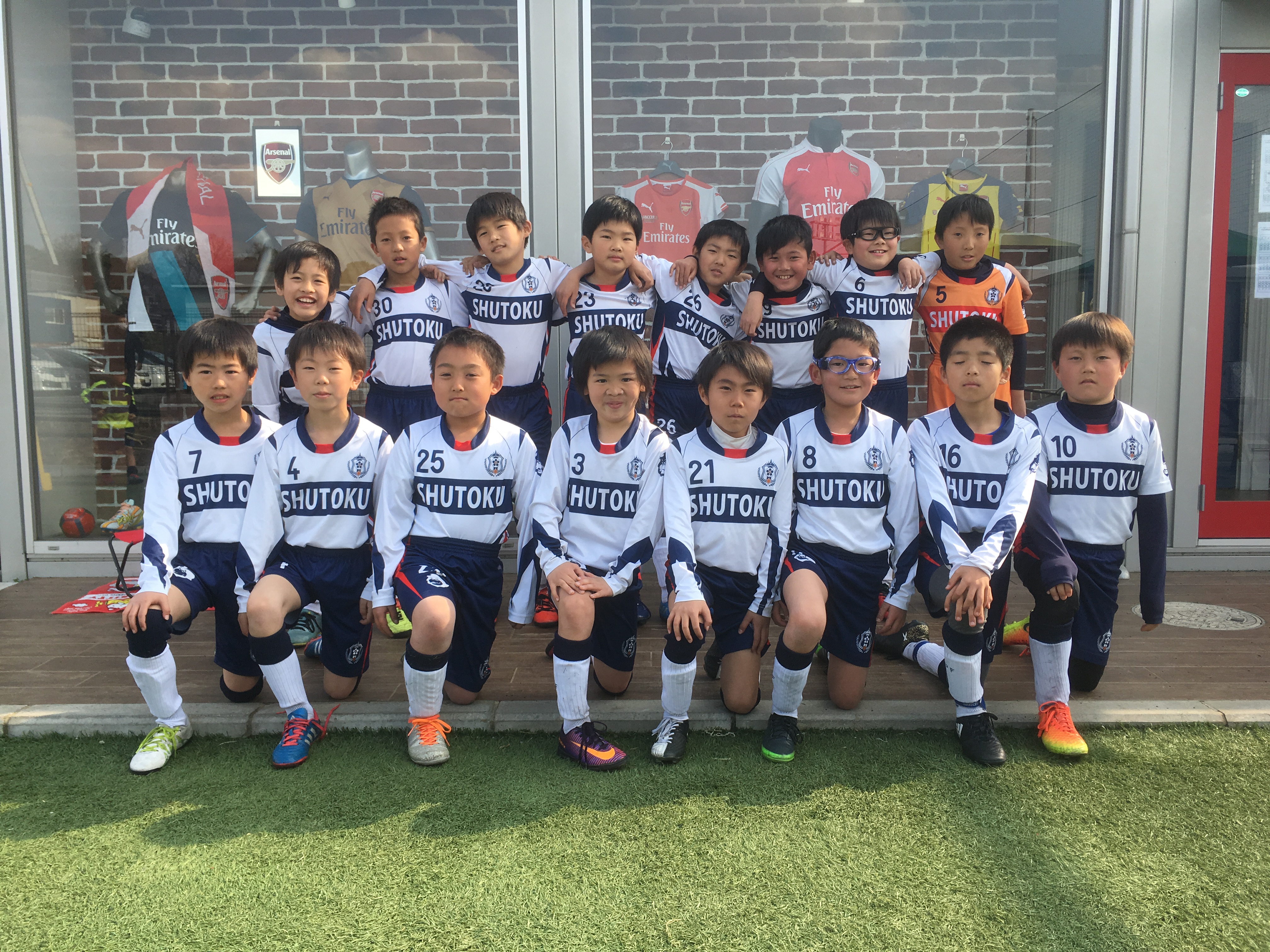 修徳fc ジュニア選手コース 幼児 小学生のサッカースクール Blog Archive 3年生アーセナルcup